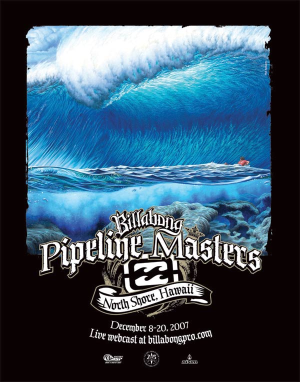 Die Pipeline Masters sind das letzte Event im Rahmen der diesj�hrigen Weltmeisterschaft im Wellenreiten 