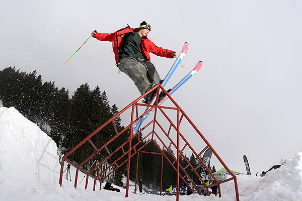 Roy Kittler beim New School Gathering in Schladming.  Foto: Andreas Halser, QParks