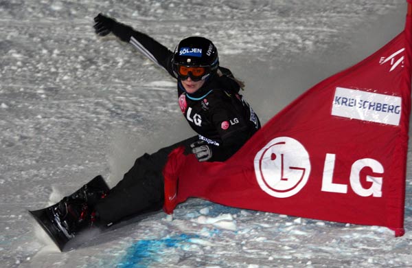 Amelie Kober gewinnt FIS Parallel Slalom am Kreischberg.  Foto: Oliver Kraus, FIS