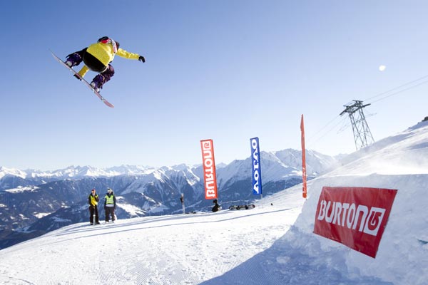 Linn Haug bei der Slopestyle-Quali.  Foto: L�mmerhirt
