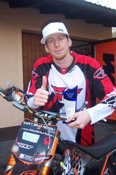 Fabian Bauersachs ist FMXer des Jahres.  Foto: Privat