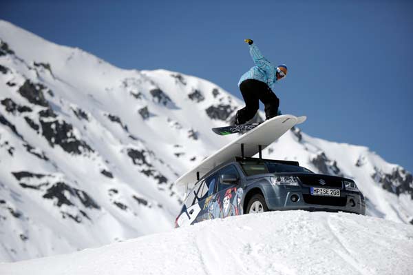 Steve Gruber beim �sthetiker W�ngl T�ngl 2009 in Mayrhofen.  Foto: Alex Papis