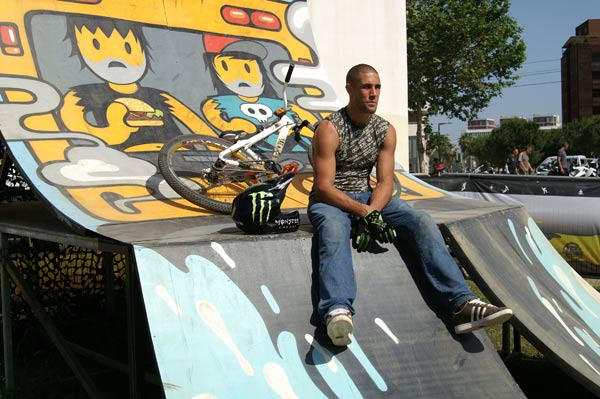 Lance McDermott in Montpellier, FISE 2009.  Foto: Marion Hellweg