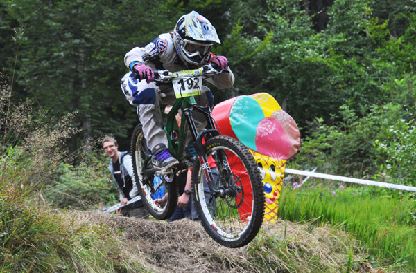 Philipp Wimmer beim Rookies Cup in Stenach.  Foto: Racement