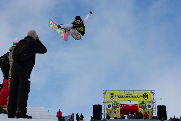 New Zealand Open 2009.  Foto: Burton