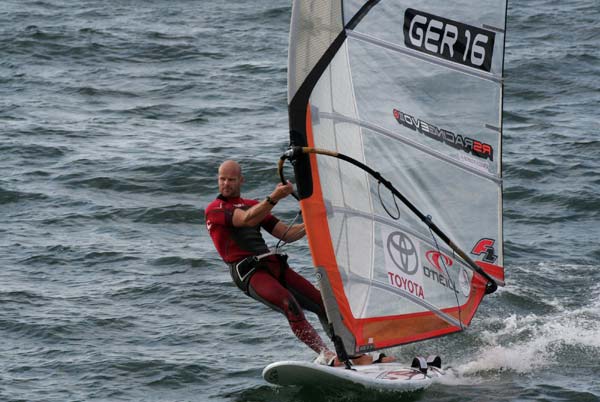 IFAC Slalom Sch�nberger Strand 2009: Bernd Flessner.  Foto: Katja Buergelt