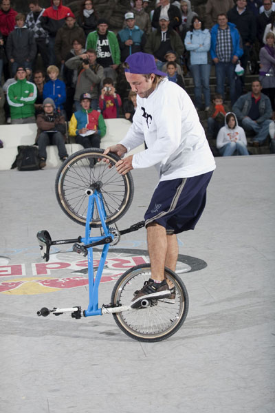 Matti R�se zeigt was er kann.  Foto: Red Bull, Kay Clauberg