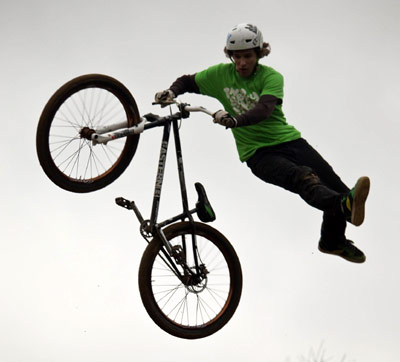 FUNSPORTING-Rider Dominic Amberger ist beim Kings of Xtreme auch mit am Start.  Foto: Privat