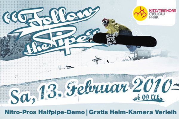 Follow the Pipe am Kitzsteinhorn.  Foto: Veranstalter