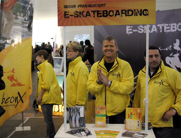 benoX auf der Passion Sports Convention 2010 in Bremen.  Foto: benoX