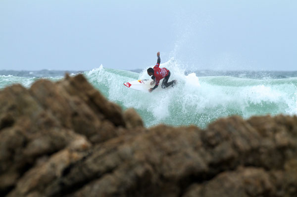 Wiggolly Dantas bei den Cold Water Classics 2010 in Tasmanien.  Foto: Stu Gibson