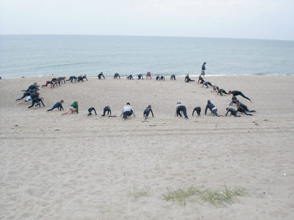 Surfcamp auf Sylt 2009.  Foto: Michael Kahl