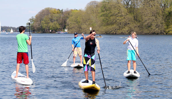 Nightflight SUP Sprit 2010 in Berlin.  Foto: Veranstalter