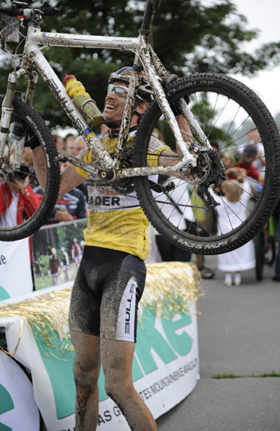 Gewinner des Craft Bike Trans Germany 2009:  Thomas Dietsch.  Foto: CRAFT BIKE TRANS GERMANY powered by NISSAN � Peter Musch