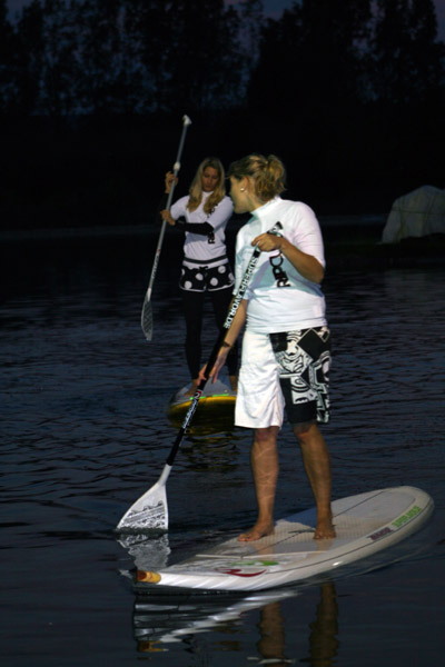 Nightflight SUP Sprint 2010 in Berlin.  Foto: www.superflavor.de