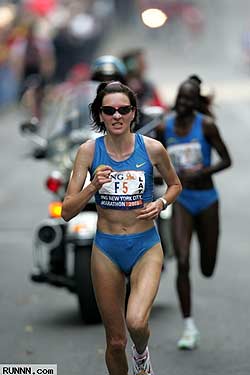 Jelena Prokopcuka f&uuml;hrt in der WMM-Serie 2006-2007. Foto: photorun.net