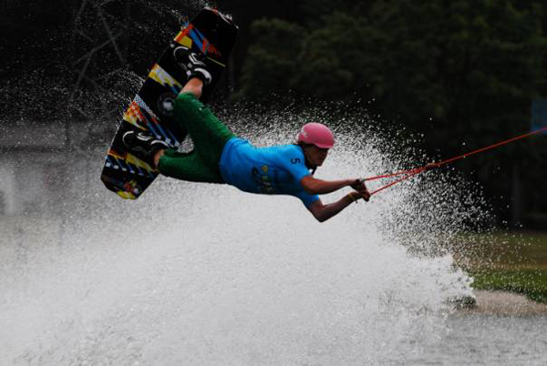 Wake Masters auf der Alster.  Foto: Veranstalter