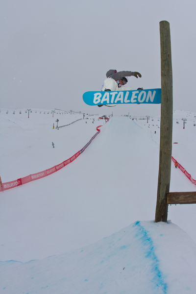Tore Holvik Slopestyle Finals Burton NZ Open.  Foto: Pablo Azocar