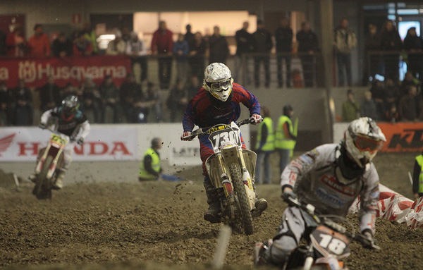 Daniel Sedlak beim Supercross in Lahti.  