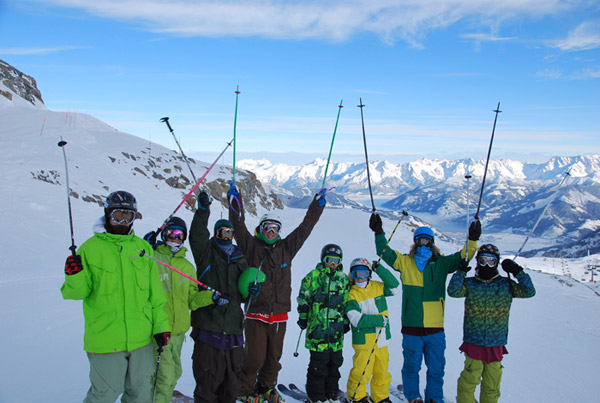 Young Blood Camp am Kitzsteinhorn.  Foto: Veranstalter