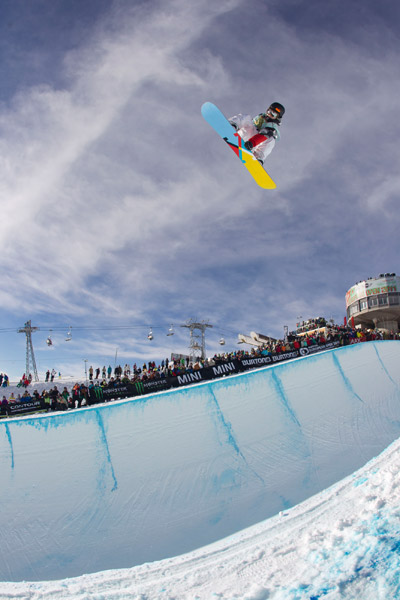 Kelly Clark.  Foto: Laemmerhirt 
