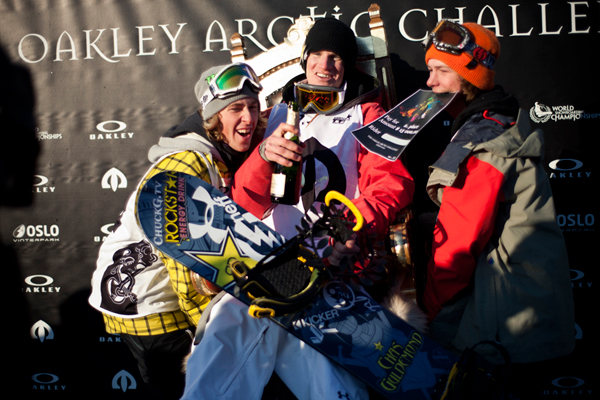Podium Men.  Foto: Olav Stubberud
