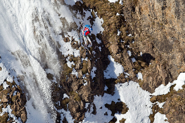 Matthias Haunholder in Fieberbrunn.  Foto: www.freerideworldtour.com 