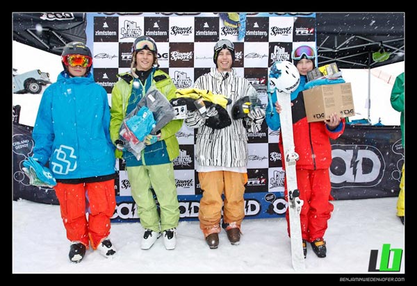 Chill and Destroy Freeski Tour im Montafon 2011.  Foto: B. Wiedenhofer
