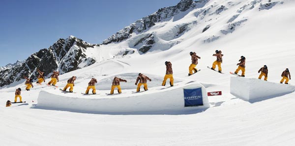Spring Classics 2011 rocken den Soulcountry Tirol Top Spot am Kaunertaler Gletscher.  Foto: M. Donat