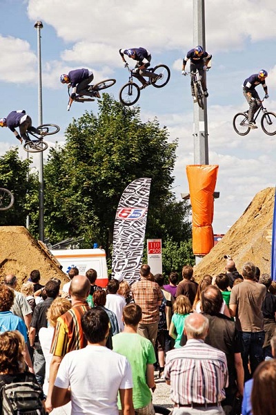 Action beim Go Big Or Go Home 2010.  Foto: Norbert Szasz