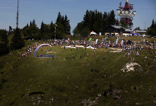 Red Bull X Alps 2011.  Foto: Olivier Laugero/ Bull Content Pool