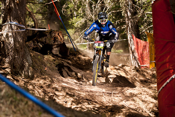 3. Stopp des iXS Swiss Downhill Cups in Anz�re.  Foto: Thomas Dietze