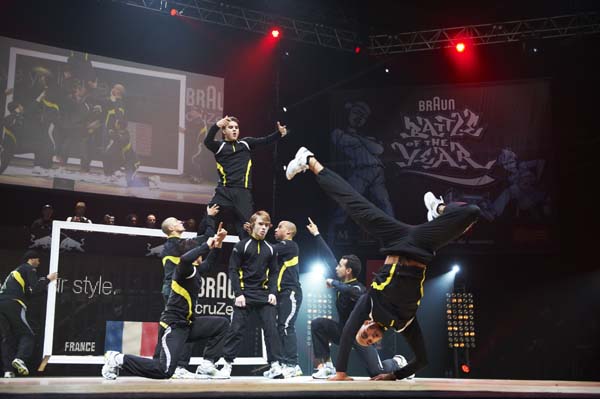 Battle of the Year 2011 Montpellier.  Foto: zooom.at /Markus Berger, Ray Demski