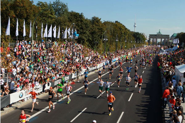 Berlin-Marathon 2011.  Foto: www.berlin-marathon.de