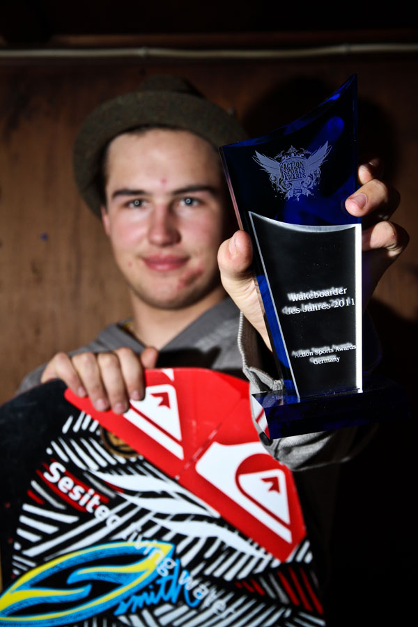 Wakeboarder des Jahres 2011 Felix Georgii.  Foto: Felix Georgii