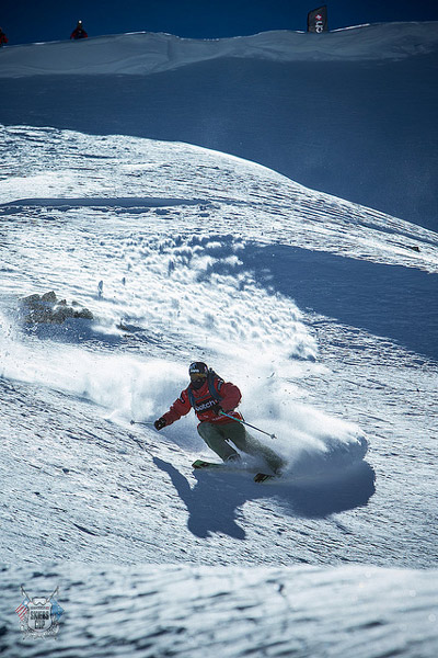 KC Deane beim Swatch Skiers Cup.  Foto: D. Daher