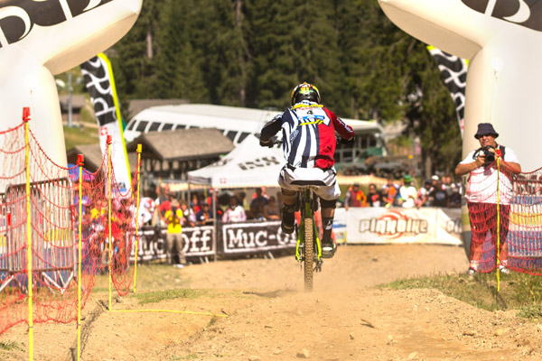 European Downhill Cup Chatel.  Foto: Thomas Dietze