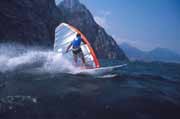 Windsurfer am Gardasee